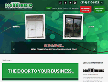 Tablet Screenshot of doorremedies.com